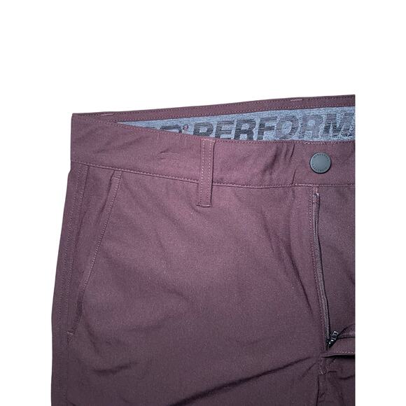 Ultra Flex - NWT - Burgundy Mens Pants - Size 33 - Picture 4 of 10